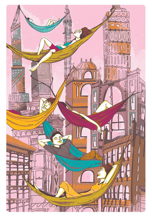 Kim Rosen | Relaxing Summer by Kim RosenILLUSTRATION AGE