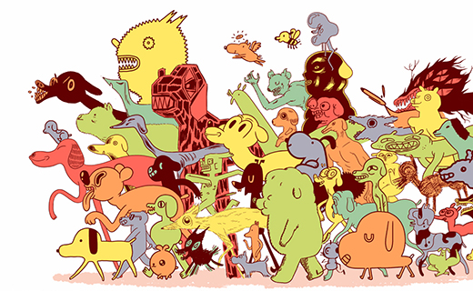 art by Michael DeForge